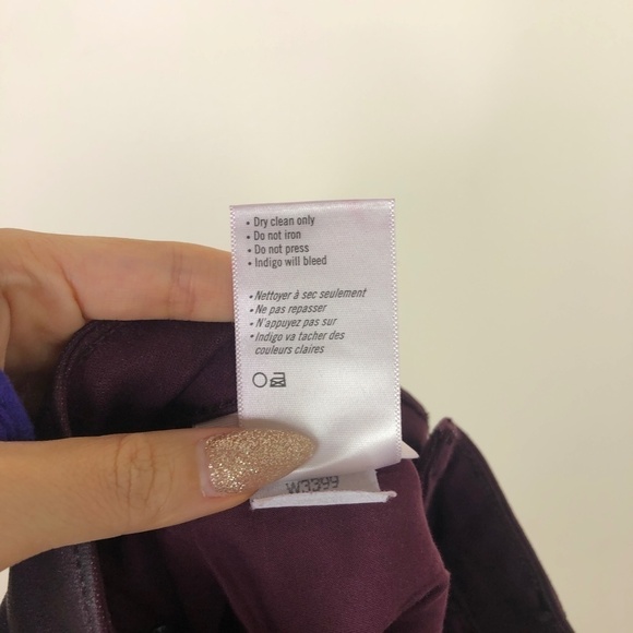 Paige Verdugo Ultra Skinny Wine Luxe Coating - Picture 5 of 9